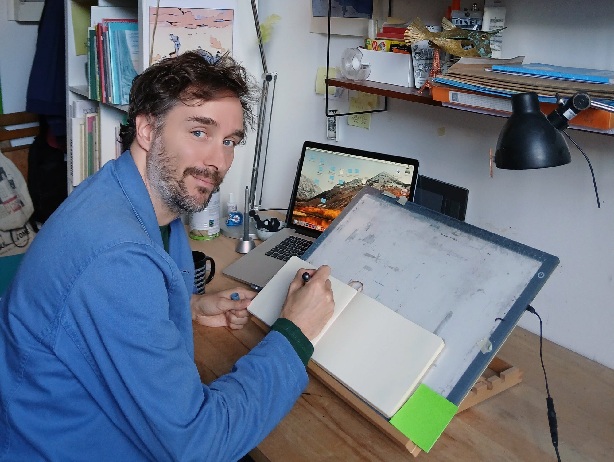 Entretien avec Victor Hussenot, l'artiste derrière la spectaculaire BD, La Brigade