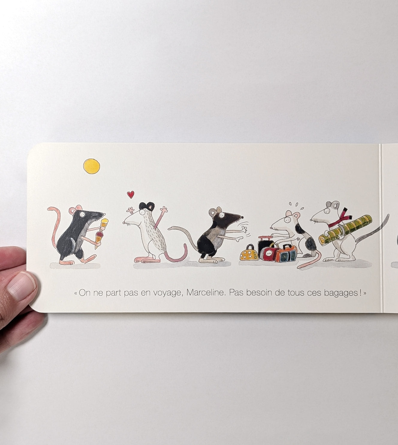 Dix petites souris s'en vont à la plage