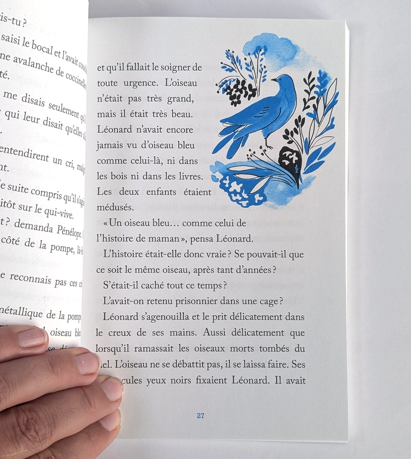 Léonard et l'oiseau bleu