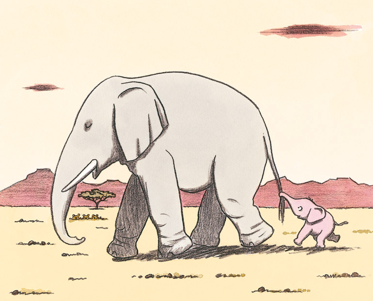 L’éléphant qui voulait rester petit